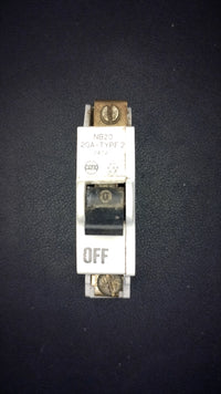 B20 Wylex NB20 20A Single Pole Circuit Breaker