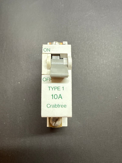 B10 Crabtree SB6000 MCB 10A (1-Pole)