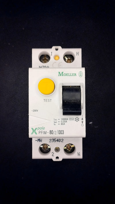 Moeller PFIM-80/2/003 80A 30mA (80A, 2-Pole, 30mA)