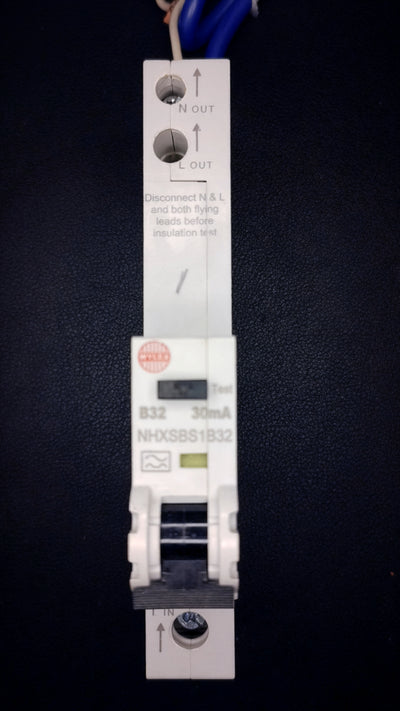 B32 Wylex NHXSBS1B32 32A RCBO (Single Pole, 30kA)