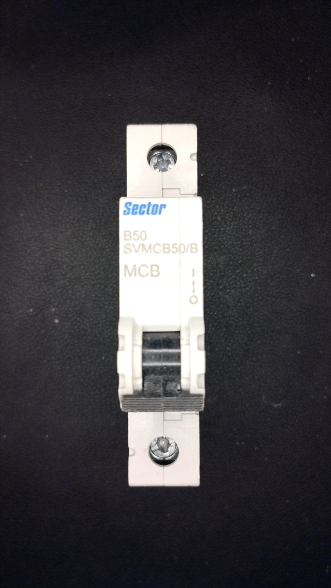 B50 Sector SVMCB50/B 50A Single Pole MCB