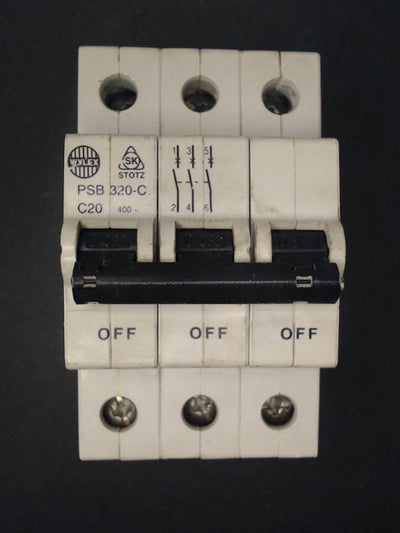 Wylex PSB320-C 20A MCB