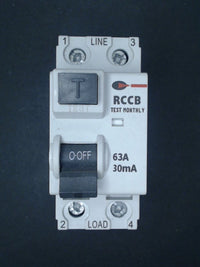 Control gear  63A RCCB