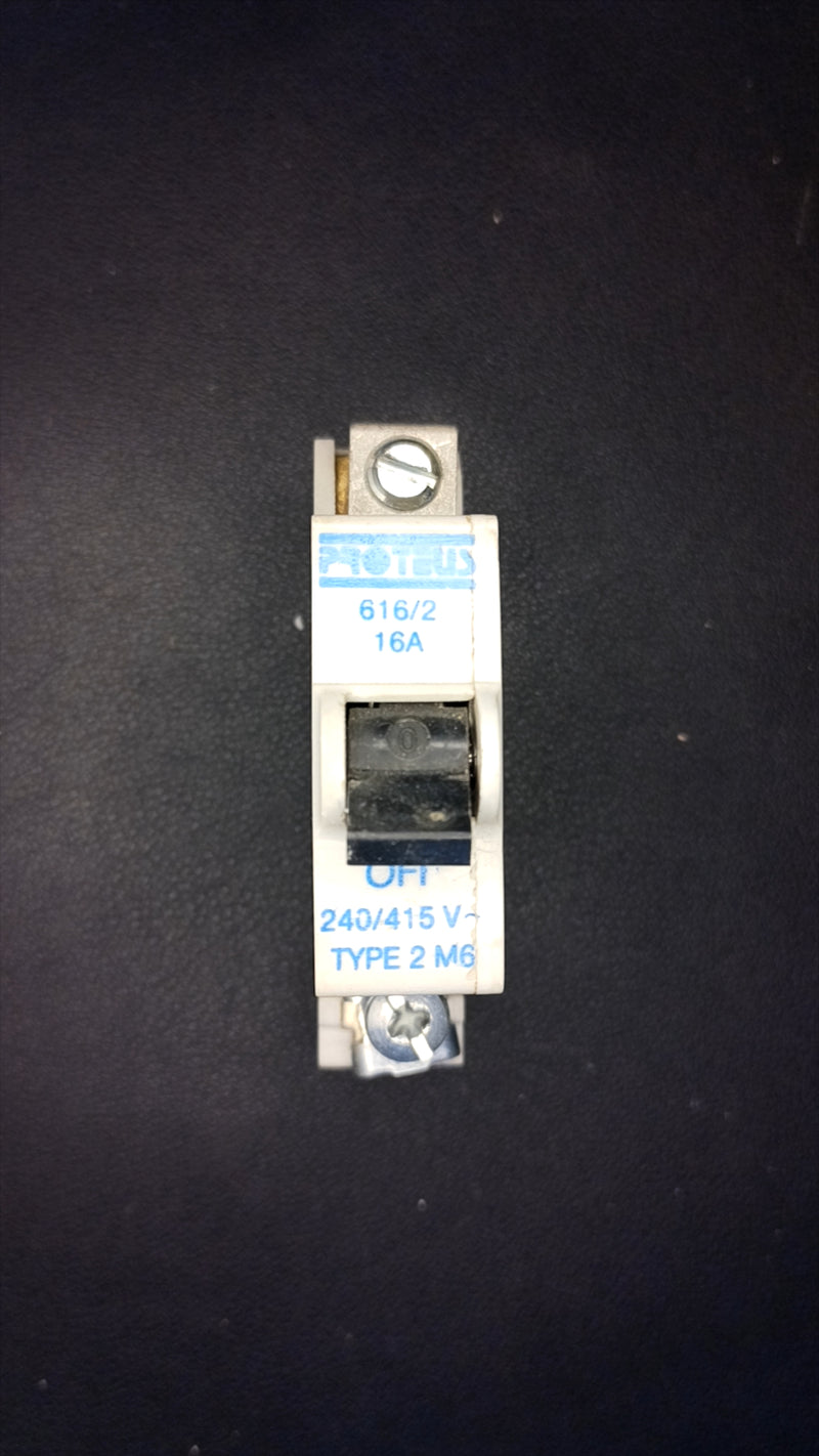 C16 Proteus 616/2 16A Circuit Breaker
