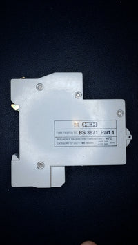 B16 MEM 161MB3 16A Single Pole MCB