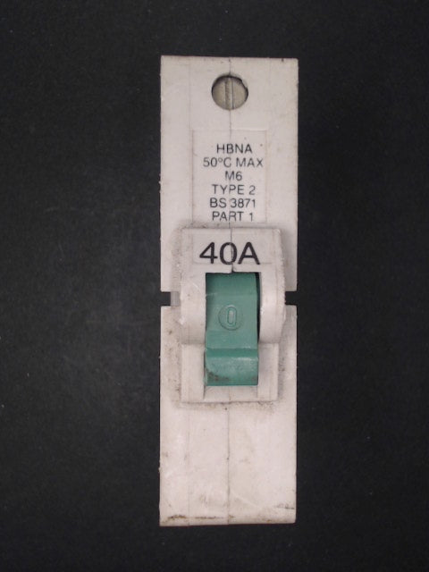 Federal Electric HCNA1P40 40A MCB