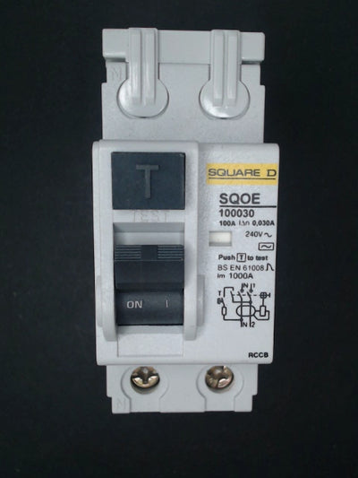 Square D SQOE100030 100A RCD