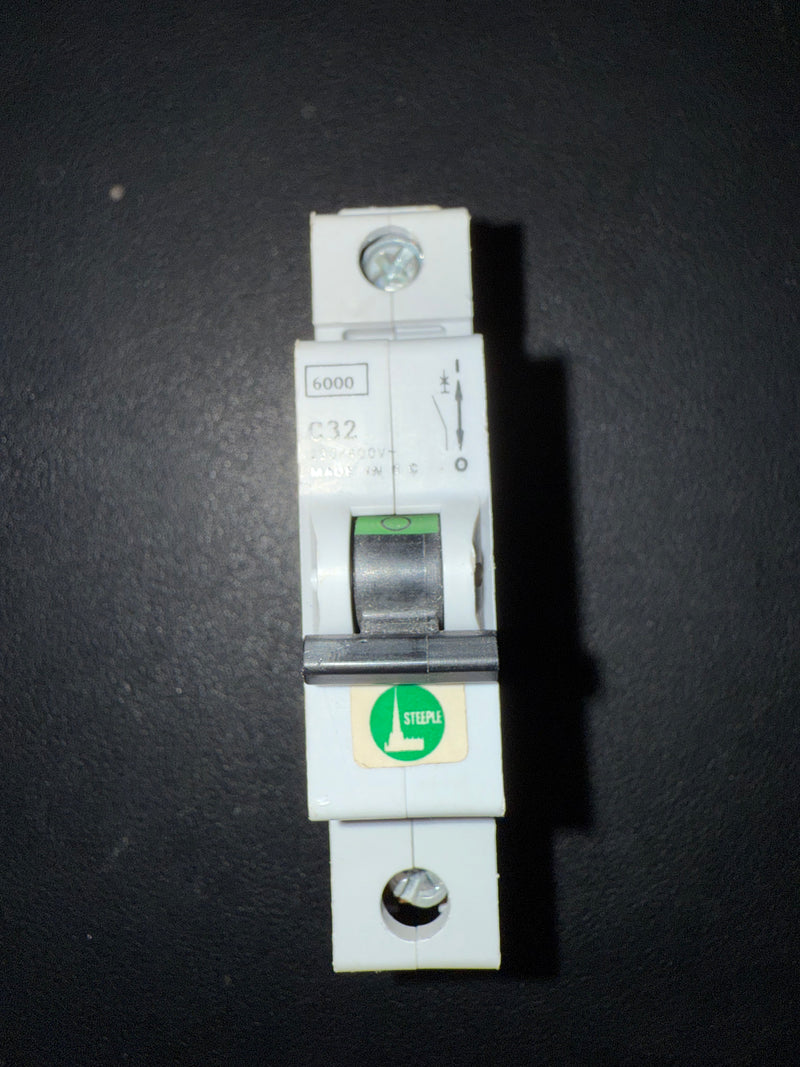 C32 Steeple 32 AMP MCB (Single Pole)