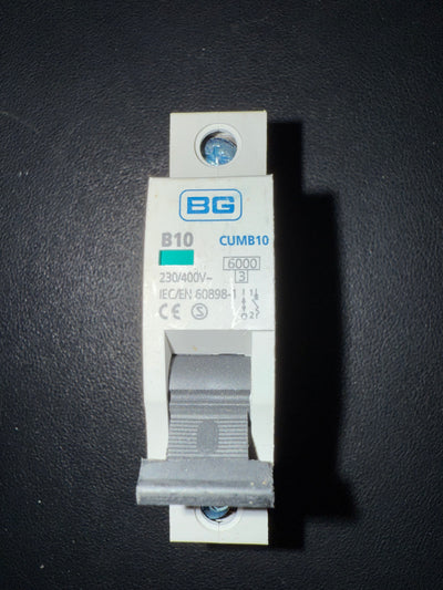 B10 BG BRITISH GENERAL CUMB10 (10A, 1 Pole, 6000kA)