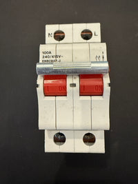 Steeple 100A 240/415V 2-Pole Main Breaker Isolator Disconnect