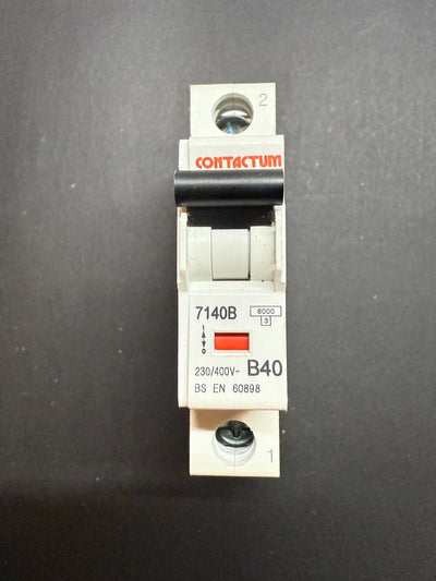 B40 Contactum 7140B MCB (1-Pole, 6000A)