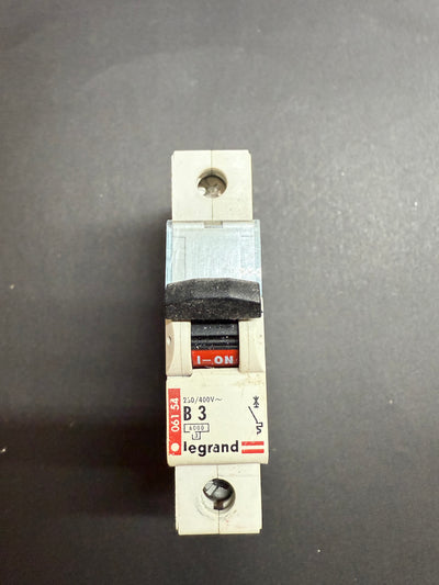 B3 Legrand B3 061 54 (1 Pole, 3A, 6000A)