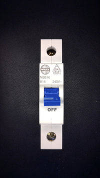 B16 Wylex NSB16 16A Blue Dolly Series 1 (Single Pole)