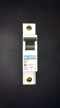 B20 Proteus 620BW 20A Circuit Breaker (Single Pole)