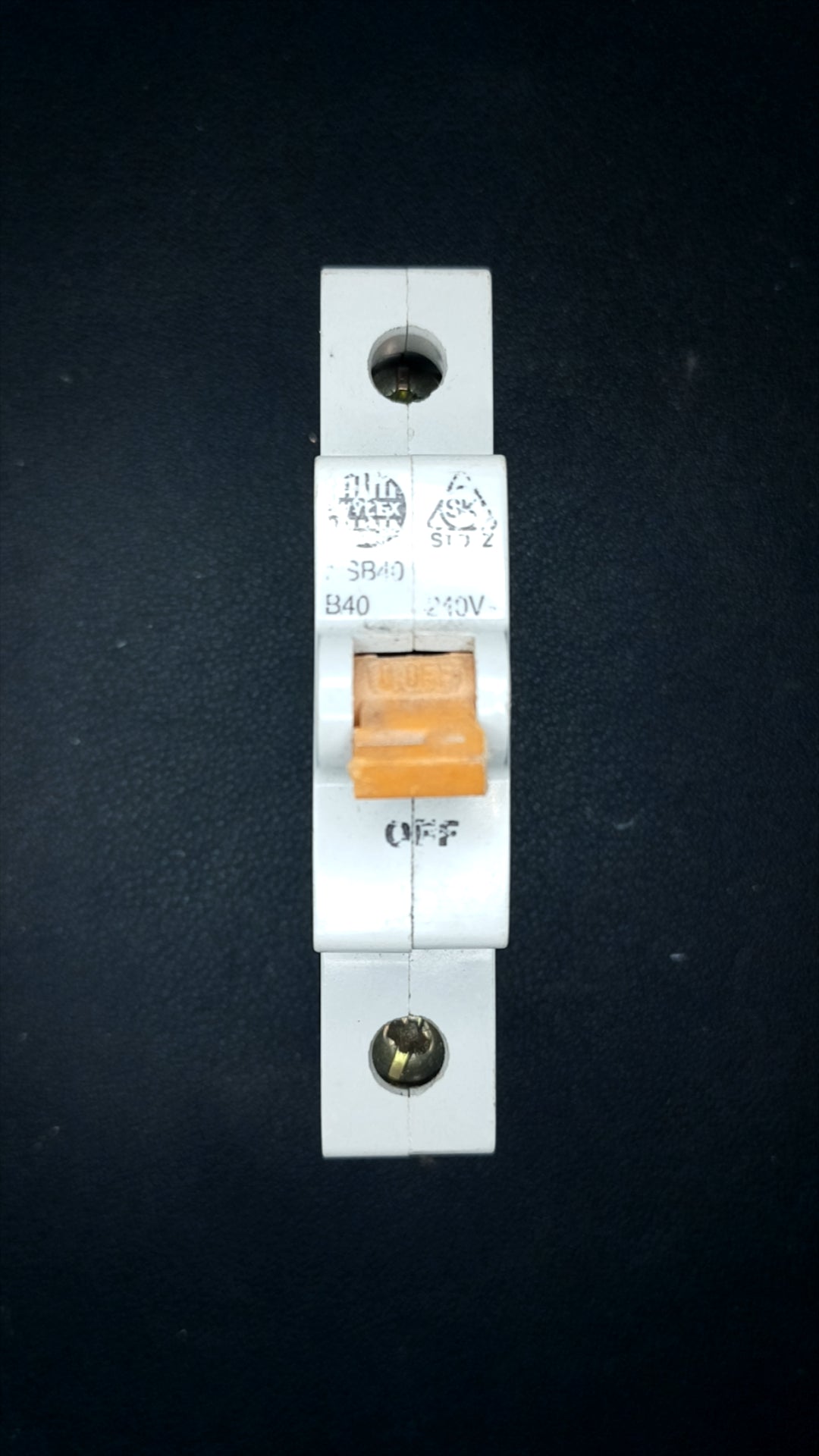 B40 Wylex NSB40 Stotz (Orange Dolly) Circuit Breaker