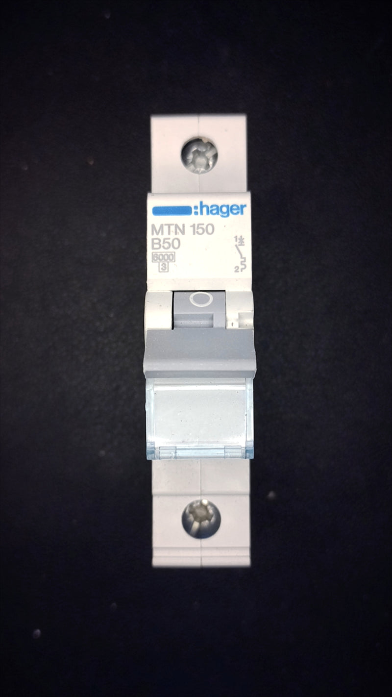 B50 Hager MTN 150 50A Circuit Breaker