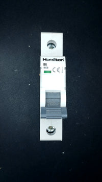 B6 Hamilton MCB 6 Amps (1 Pole, 6000A)
