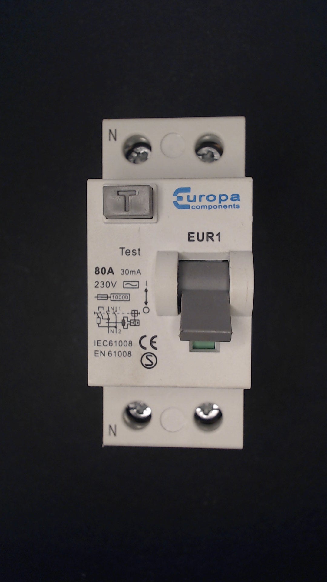 Used Europa 80A 2 Pole 10kA Europa 80A RCD Used MCBs used-europa-80a-2-pole-10ka-europa-80a-rcd-used-mcbs