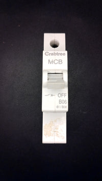 B6 Crabtree MCB 6A B Type Series 2 (Crabtree-61/B06)