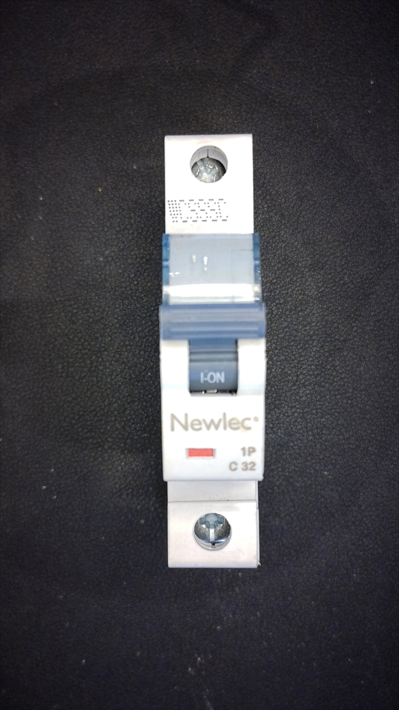 C32 Newlec 1p 32A Circuit Breaker