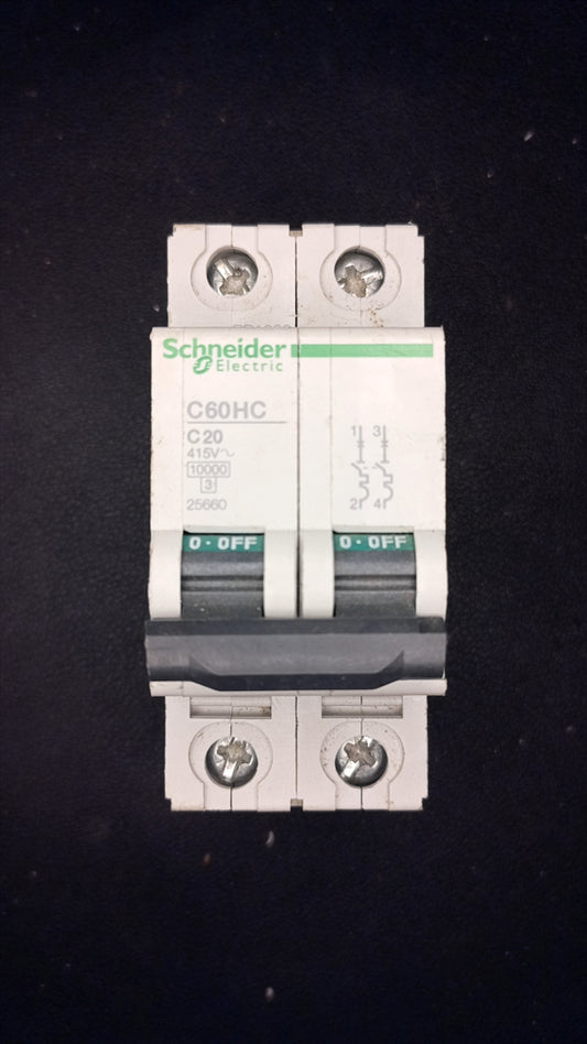 C20 Schneider Electric C60HC 20