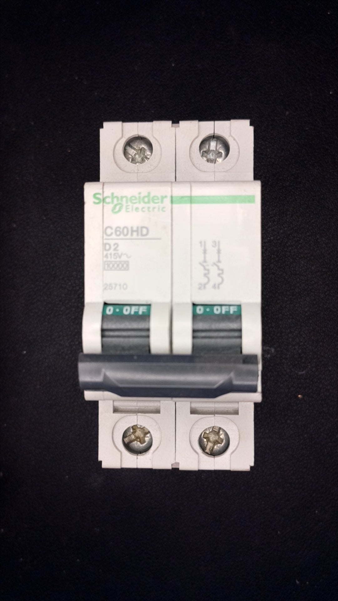 C2 Schneider Electric C60HD 2A 25710