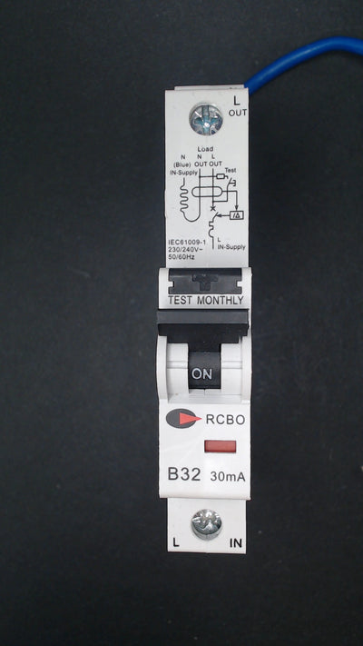 Control gear B32 32A RCBO
