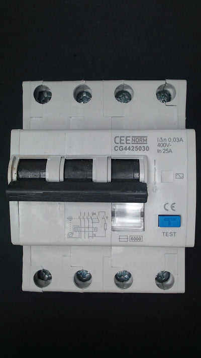 Cee norm CG4425030 25A RCD